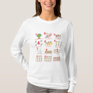 T-shirt 12 douzièmes jours de noël terminés