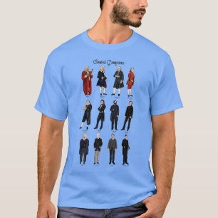 T-shirt 12 Grands compositeurs