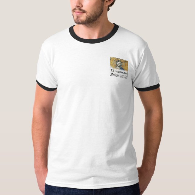 T-shirt 12 règles bizantines (Devant)