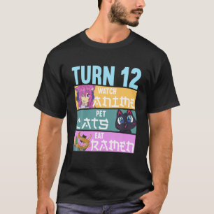 T-shirt 12E Annime Pyjamas I Pet Cats