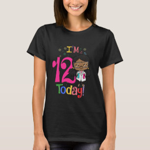 T-shirt 12e anniversaire Black Girl Science Scientist Stem