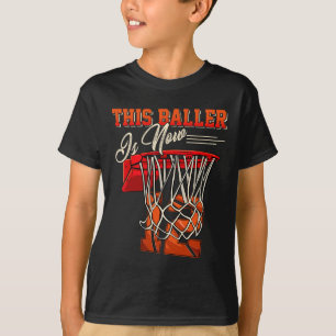 T-shirt 12e anniversaire pour garçon Basketball 12 ans