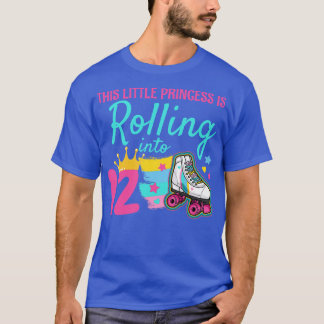 T-shirt 12e anniversaire Roller Skate 1