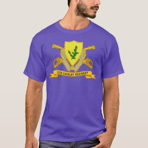 T-shirt 12e régiment de cavalerie avec Br Ribbon