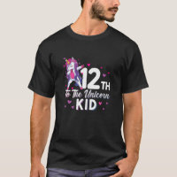 12ème À L'Anniversaire Enfant Unicorn