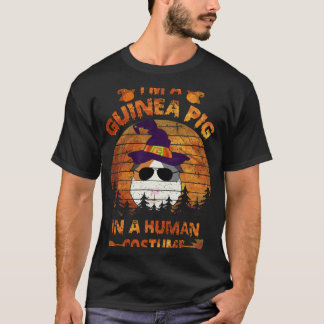 T-shirt 136 Costumes De Cochon De Guinée Pour Humains