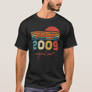 T-shirt 13 Anniversaire Vintage 2009 Original Partie 13 An