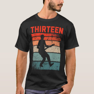 T-shirt 13 ans 13e anniversaire garçon Guitare Joueur Guit