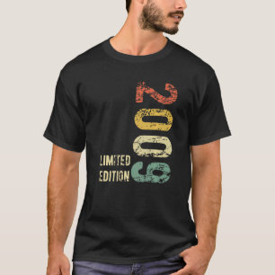 T-shirt 13 Ans 2009 13e Anniversaire Rétro