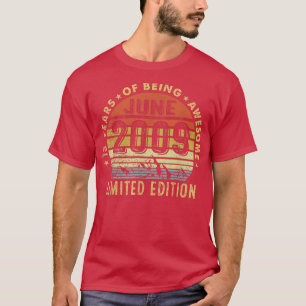 T-shirt 13 Ans Awesome Depuis Juin 2009 Cadeaux 13e Bir