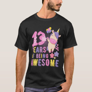 T-shirt 13 Ans D'Être Magnifique 2009 Anniversaire Classiq