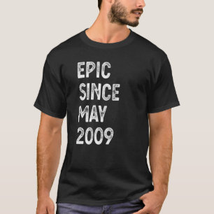 T-shirt 13 ans Epic depuis avril 2009 13e anniversaire B