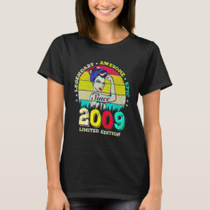 T-shirt 13 Ans Légendaire Depuis 2009 Magnifique 13ème Bir