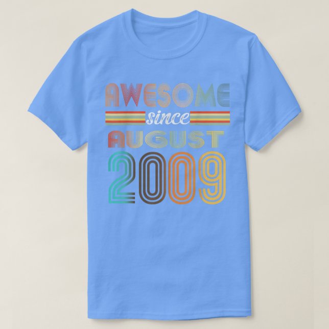 T-shirt 13 août 2009 (Design devant)
