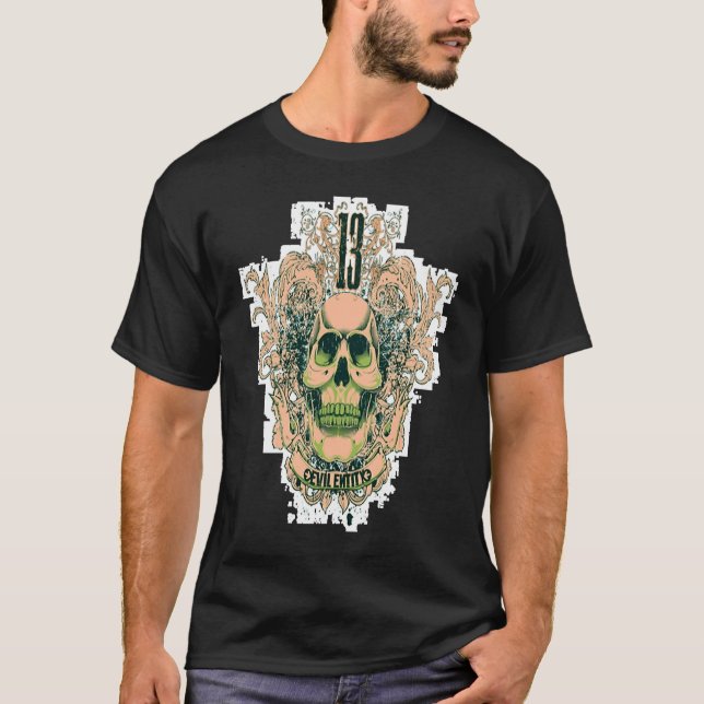T-shirt 13 Entité maléfique (Devant)