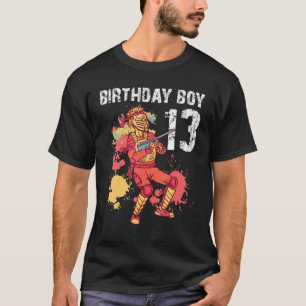 T-shirt 13e anniversaire 13 ans Paintball Anniversaire Gar