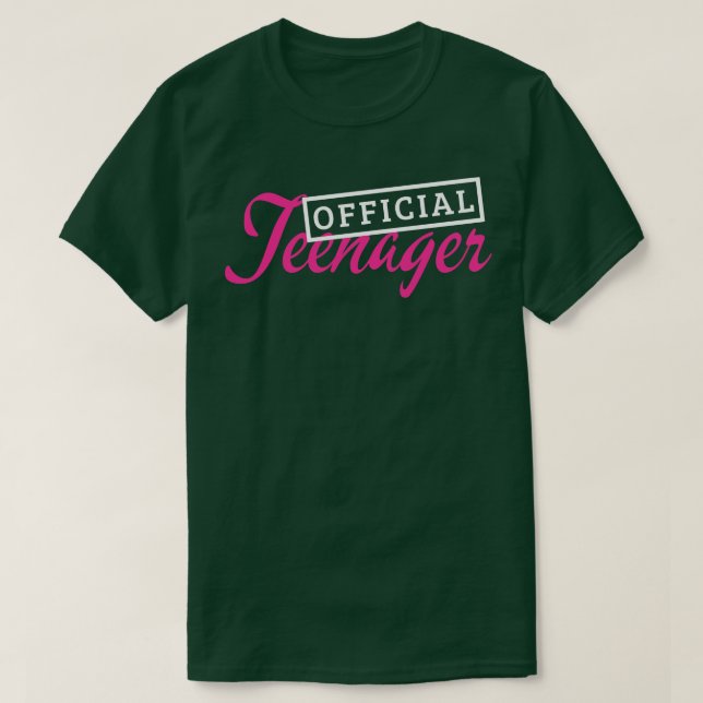 T-shirt 13e anniversaire Adolescent 13 ans (Design devant)