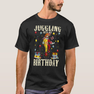 T-shirt 13e anniversaire cirque clown se jetant dans 13e o