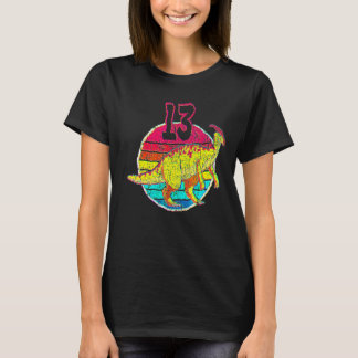 T-shirt 13e anniversaire I Parasaurolophus I Famille Match