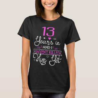 T-shirt 13e anniversaire Mariage cadeau pour les idées de