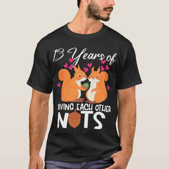 T-shirt 13e anniversaire Mariage Drôle cadeau Treize ans (Devant)