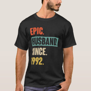 T-shirt 13E Cadeau Du Mariage Pour Son Mari Épique