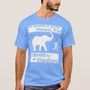 T-shirt 13ème Article de Foi Drôle LDS pourchassés par un