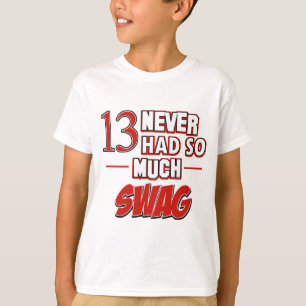 T-shirt 13èmes conceptions an d'anniversaire