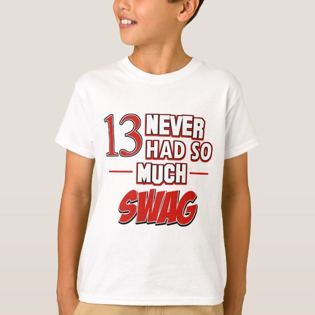 T-shirt 13èmes conceptions an d'anniversaire (Devant)