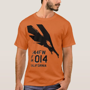 T-shirt 144e Escadre de chasseurs F15 Pilote militaire Cal