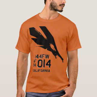 T-shirt 144e Escadre de chasseurs F15 Pilote militaire Cal
