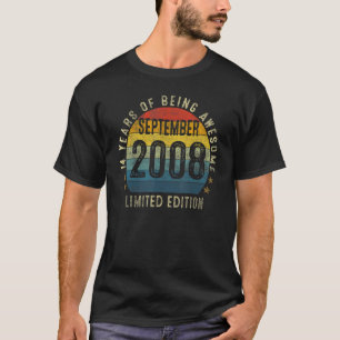 T-shirt 14 ans Septembre 2008 14e anniversaire