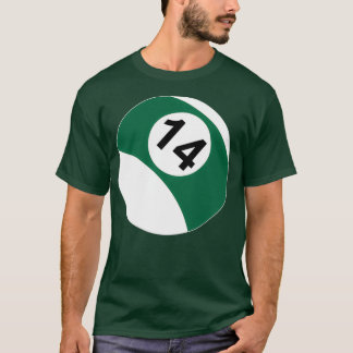 T-shirt 14 Billards Ball Pool amp