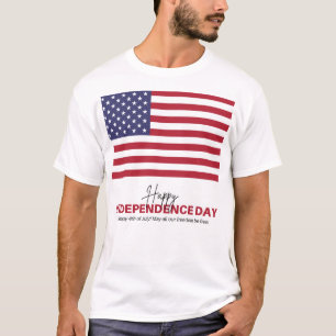 T-Shirt 14 Juillet   Chemise Drapeau USA 