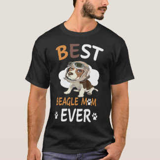 T-shirt 14 Meilleur Beagle Maman Jamais