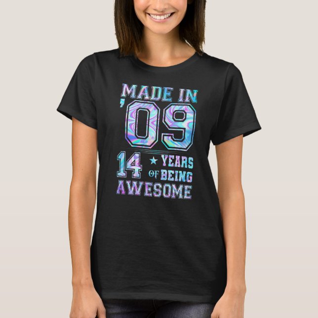 T-shirt 14 Year Old Girl (Devant)