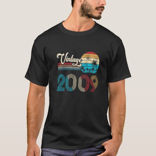 T-shirt 14e anniversaire filles garçons chemise 14 ans 14  (Devant)