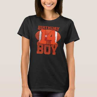 T-shirt 14e anniversaire Football Boy 14 ans Sports Jouer