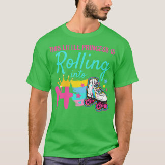 T-shirt 14e anniversaire Roller Skate