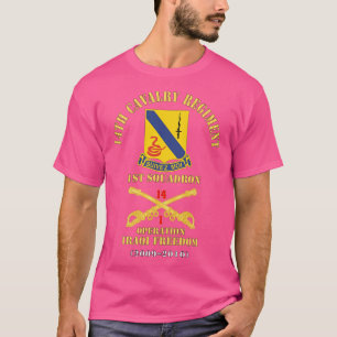 T-shirt 14e régiment de cavalerie w Cav Br 1er escadron Op