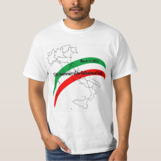 T-shirt 150e anniversaire de l'unification de l'Italie