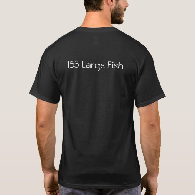T-shirt 153 grands poissons (Dos)