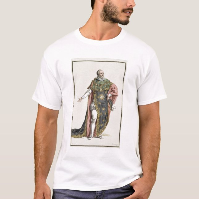 T-shirt 1553-1610) rois de Henri IV (de la France, de (Devant)