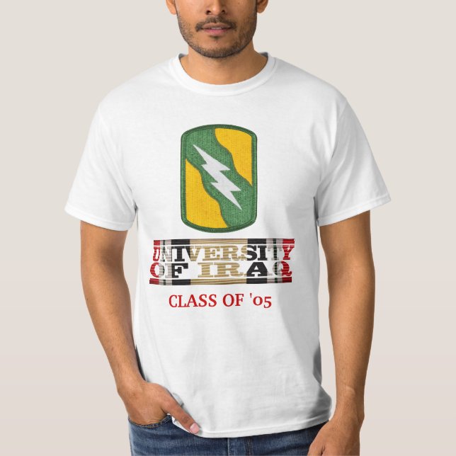 T-shirt 155th Université lourde de BCT de chemise de (Devant)