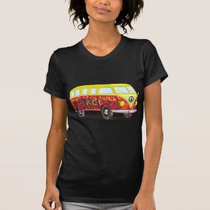 T-shirt 158463 CAUSES SURF PAISIBLE bus voiture d'été mo