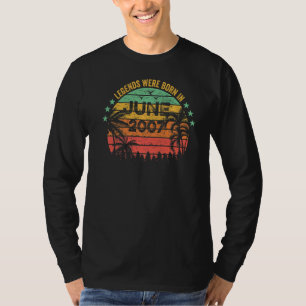 T-shirt 15 ans Awesome depuis Juin 2007 15e anniversaire