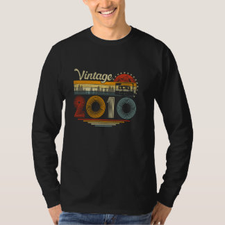 T-shirt 15 Ans Cassette Vintage 2010 15ème Anniversaire