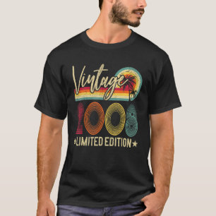 T-shirt 15 ans Vintage 2008 15ème Anniversaire