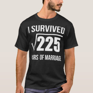 T-shirt 15e anniversaire de mariage Cadeau Mariage 15 ans