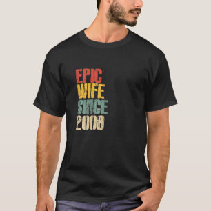 T-shirt 15e anniversaire de Mariage pour son beau W